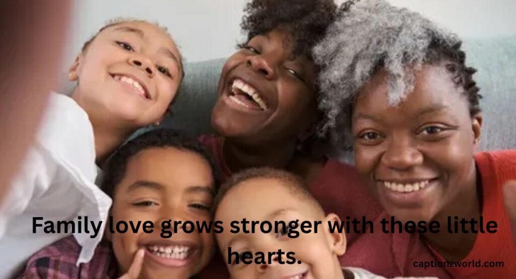 Family Bonding Niece and Nephew Captions