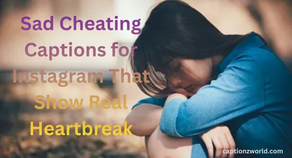 Sad Cheating Captions for Instagram That Show Real Heartbreak