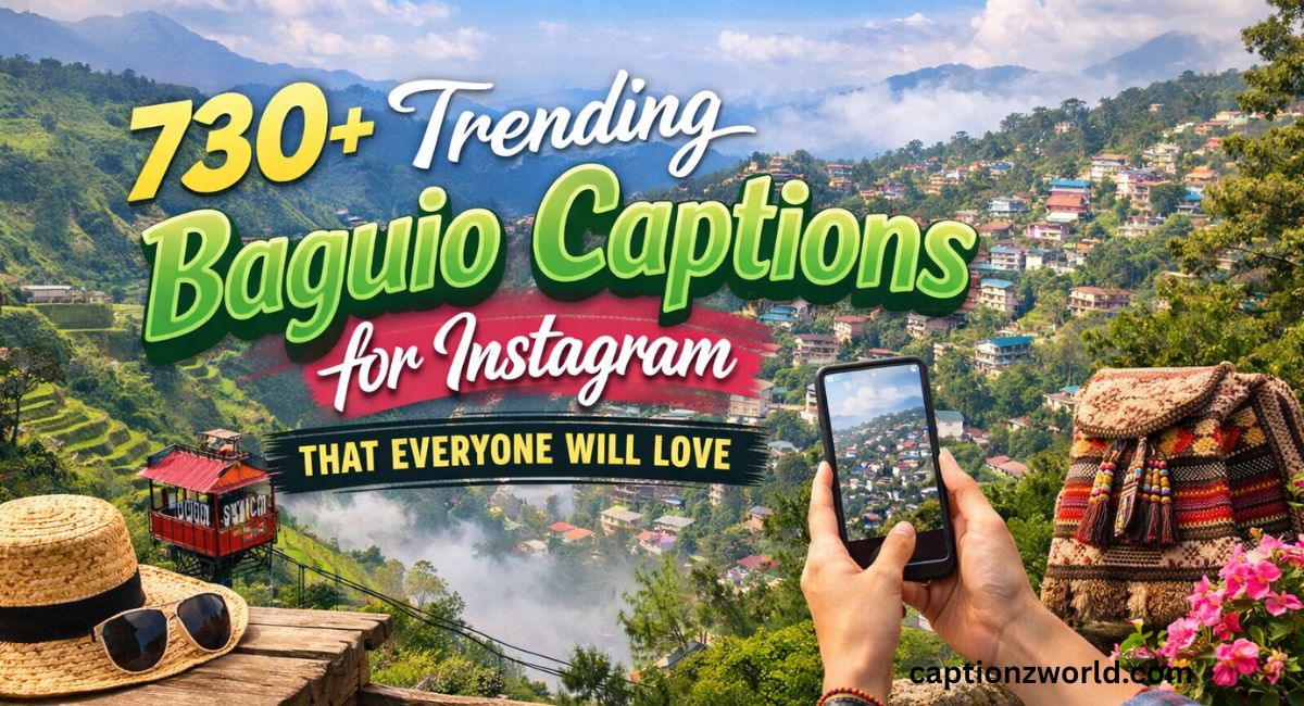 Baguio Captions for Instagram