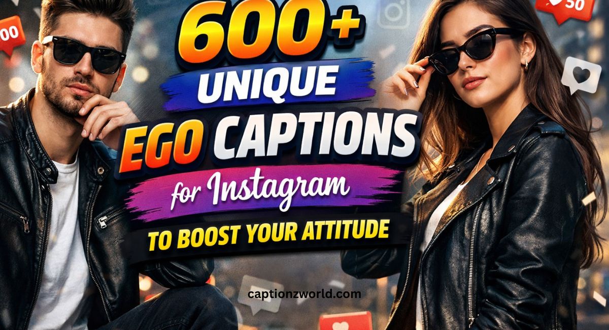 Ego Captions for Instagram to Boost Your Attitude